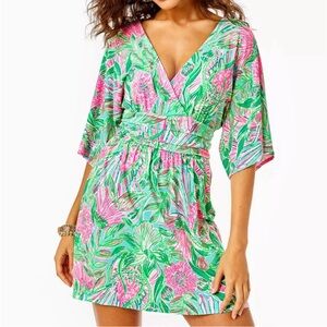 Lilly Pulitzer Parigi romper with skirt XS